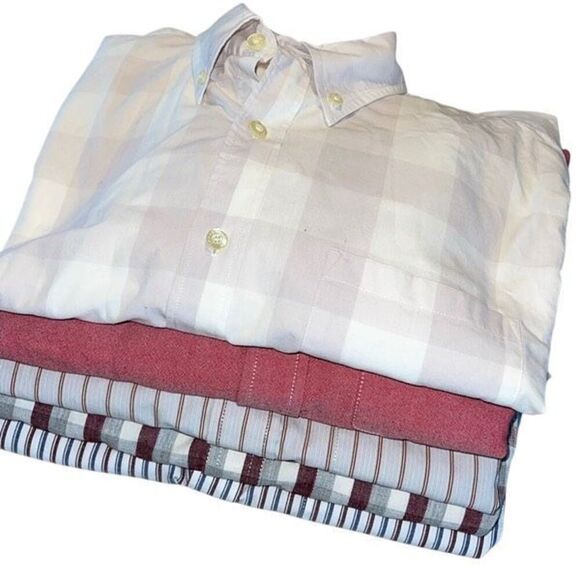 GAP J. Crew Merona Men’s Bundle Long Sleeve Button Down Shirts Size‎ Medium - Picture 2 of 8